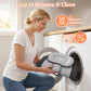 Babyeap Baby Swing for Infants,Electric Swing for Baby with Remote Control, 5 Speeds,Built-In Sounds,Pink