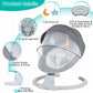 Babyeap Baby Swing for Infants - APP Remote Bluetooth Control, 5 Speed Settings, 10 Lullabies, USB Plug