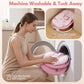 Babyeap Baby Swing for Infants, Electric Swing with Remote Control,5 Sway Speeds,Built-In Music,Pink