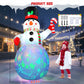 Lookfly 7FT Christmas Inflatable Scepter Soldier