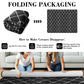 CozyDesg Shag Area Rugs,4'x6' Soft Fluffy Shaggy Carpet for Living Room,Large Rug for Bedroom Dining Room Home Decor Room Decor,Black & White