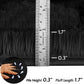 CozyDesg 9ft x 12ft Area Rugs, Soft Fluffy Area Rugs Floor Mat Floor Rugs for Living Room Bedroom Modern Decor Carpet,Black 2