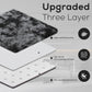 CozyDesg 5ft x 8ft Area Rugs, Soft Fluffy Area Rugs Floor Mat Floor Rugs for Living Room Bedroom Modern Decor Carpet, Dark Gray