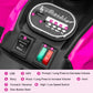 Yexmas 24V Kids ATV,Electric ATV for Kids 4 Wheelers Quad Car Toy, Ride On Toy Car As Gift for Kids,Pink