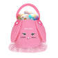 Yexmas Easter Basket Plush Easter Bunny Bags Easter Basket Rabbit Buckets Easter Tote Bags Children Gift Storage Handbag Easter Basket Stuffers