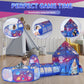 Yexmas 3 in 1 Kids Ball Pit with Play Tent and Play Tunnel, Kids Pop Up Tent for Indoor Outdoor, Toys for Boys Girls Babies Toddlers Playhouse