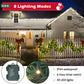 Yexmas 9ft Large Christmas Garland, Multi-Purpose Xmas Wreath with 90 LED Lights, Battery Operated