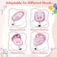 Babyeap Baby Swing for Infants, Electric Swing with Remote Control,5 Sway Speeds,Built-In Music,Pink