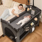 Babyeap 5 in 1 Baby Bassinet,Baby Sleeping Bed,Baby Changing Table,Baby Playpen,Standalone Baby Crib,Baby Bedside Bassinet for Newborn Baby