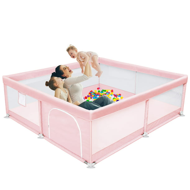 Babyeap Baby Playpen Large Play Yard Fence for Toddlers