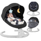 Babyeap Baby Swing for Infants - APP Remote Bluetooth Control, 5 Speed Settings, 10 Lullabies, USB Plug