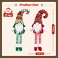 Yexmas 2pcs Gnomes Plush Christmas Decorations, Handmade Santa Gnome Doll, Stuffed Figurine Xmas Ornaments for Home Indoor Tabletop Fireplace Party Holiday Decor