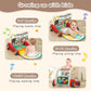 TEAYINGDE 3 in 1 Baby Play Mat Gym Walker Play Piano Tummy Time Baby Activity