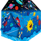 Yexmas Kids Play Tents Ice Cream House Play Tent for Boys Girls Toys for Indoor and Outdoor Portable Games Children Playhouse with Roll-up Door and Windows,Best Gift Christmas Birthday