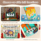 TEAYINGDE 3 in 1 Baby Play Mat Gym Walker Play Piano Tummy Time Baby Activity