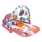 Babyeap Baby Gym Play Mat 3 in 1 Fitness Rack with Music and Lights Fun Piano Baby Activity Center